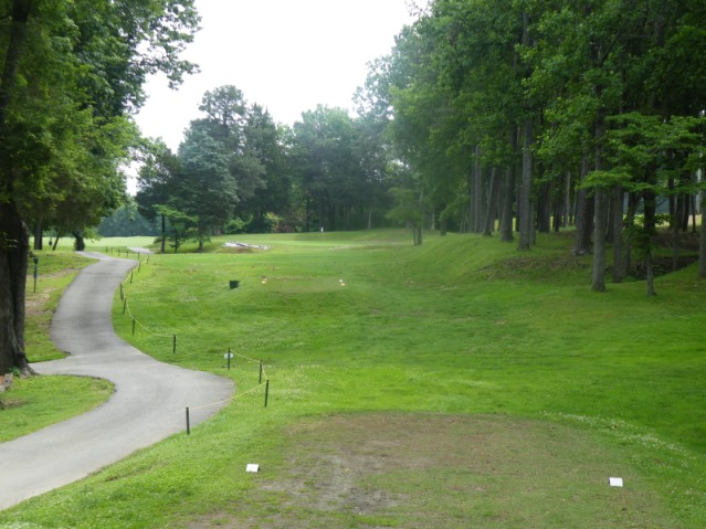 Hole 10 fairway view
