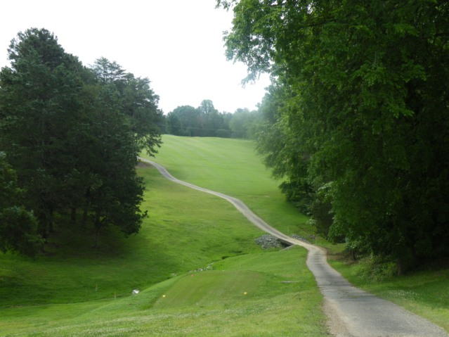 Hole 14 fairway view