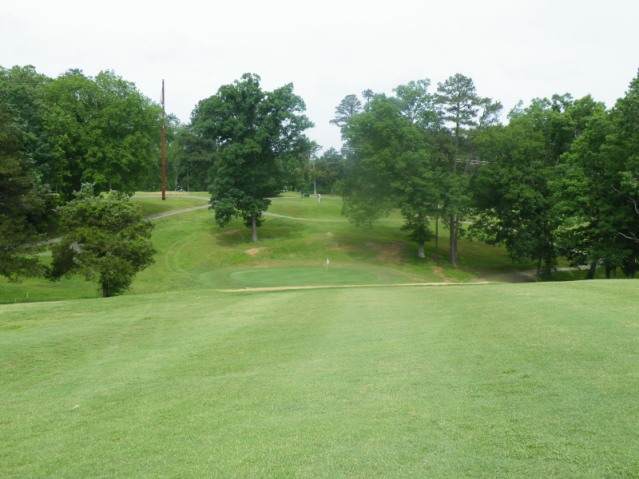 Hole 15 fairway view