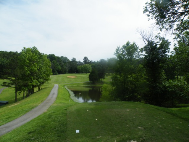 Hole 16 fairway view
