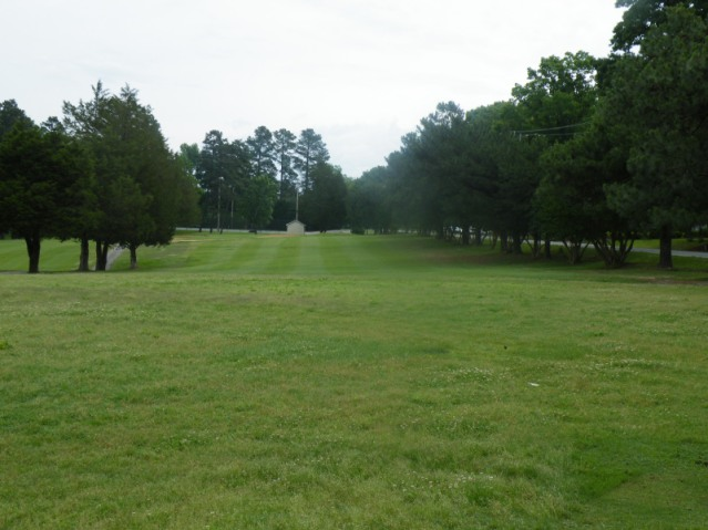 Hole 4 fairway view