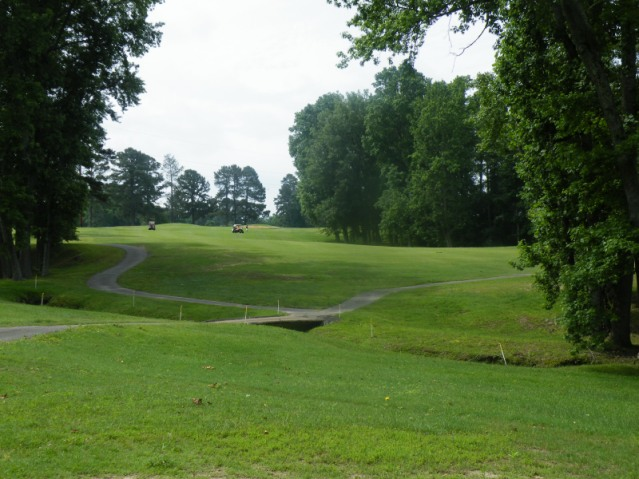 Hole 7 fairway view