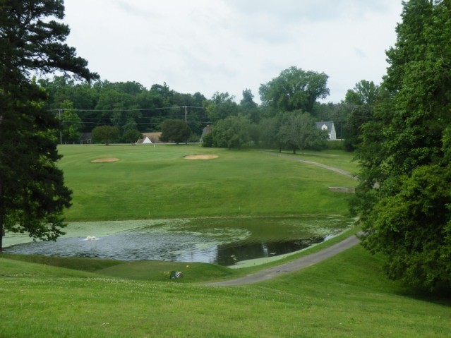 Hole 8 fairway view