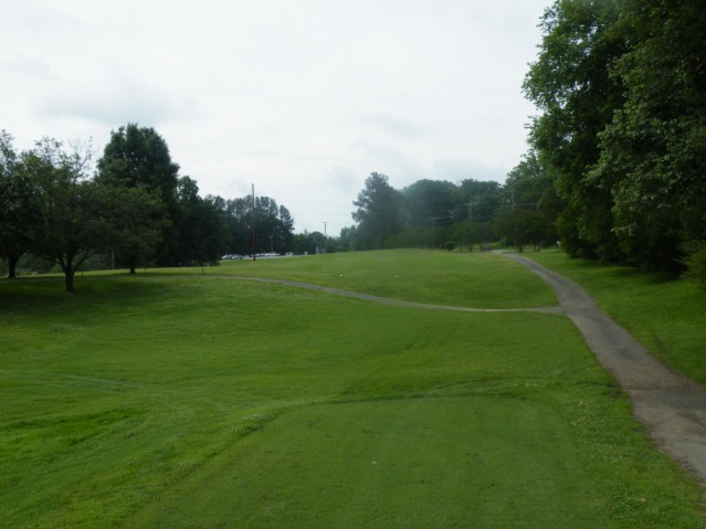 Hole 9 fairway view